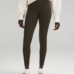 Lululemon Align size 2 25” Dark Olive Leggings